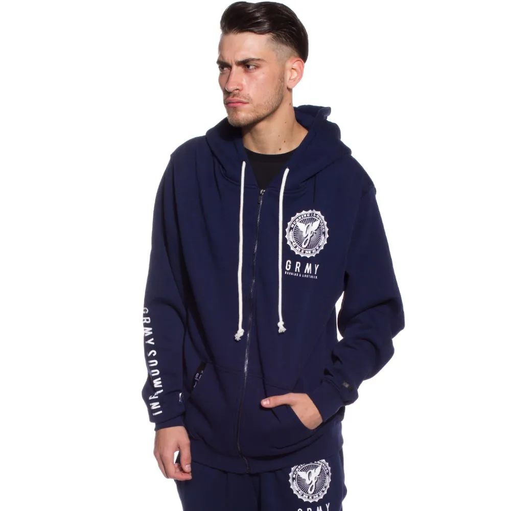 PACK SUDADERA ZIPPER + PANTALÓN CORE FW17 NAVY