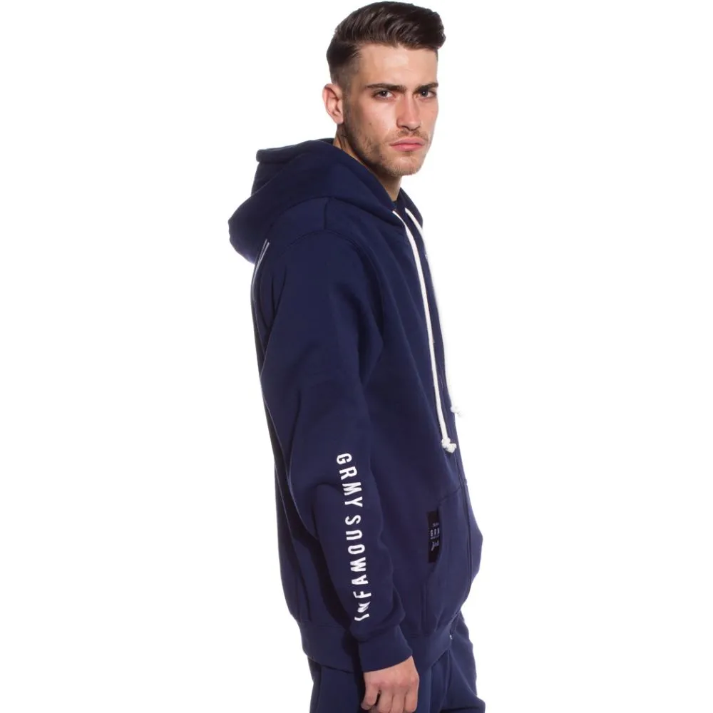 PACK SUDADERA ZIPPER + PANTALÓN CORE FW17 NAVY