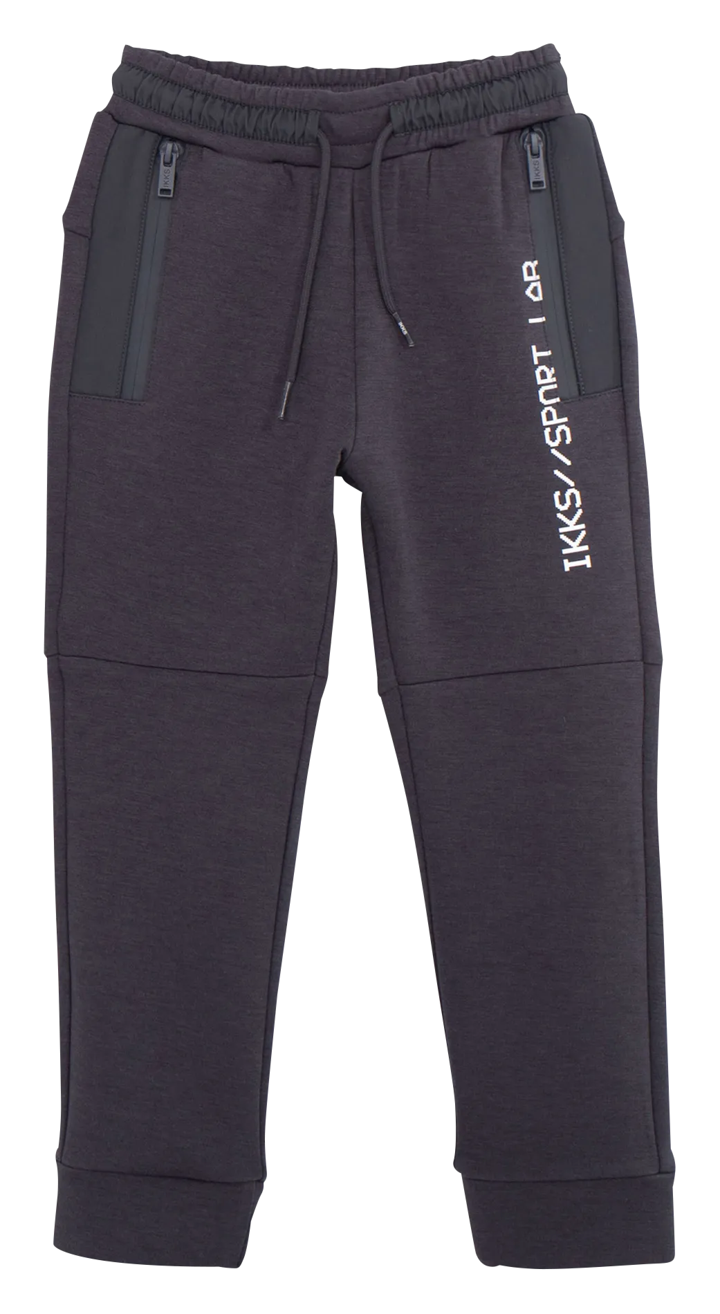 Pantalón deportivo bimaterial en azul