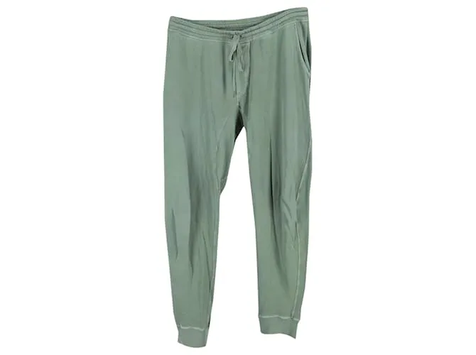 Pantalón deportivo Tom Ford de algodón verde 