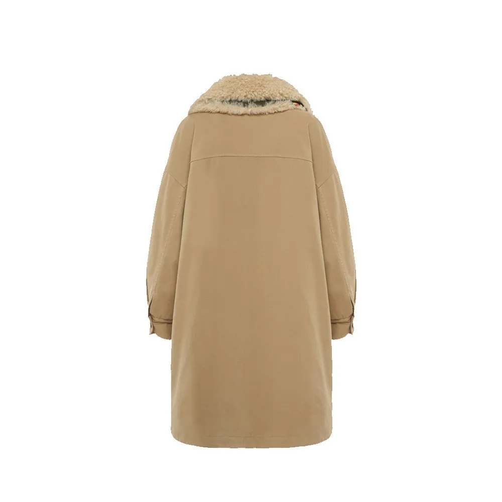 Parka Bazar Deluxe S9213894 Color Beige