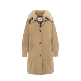 Parka Bazar Deluxe S9213894 Color Beige