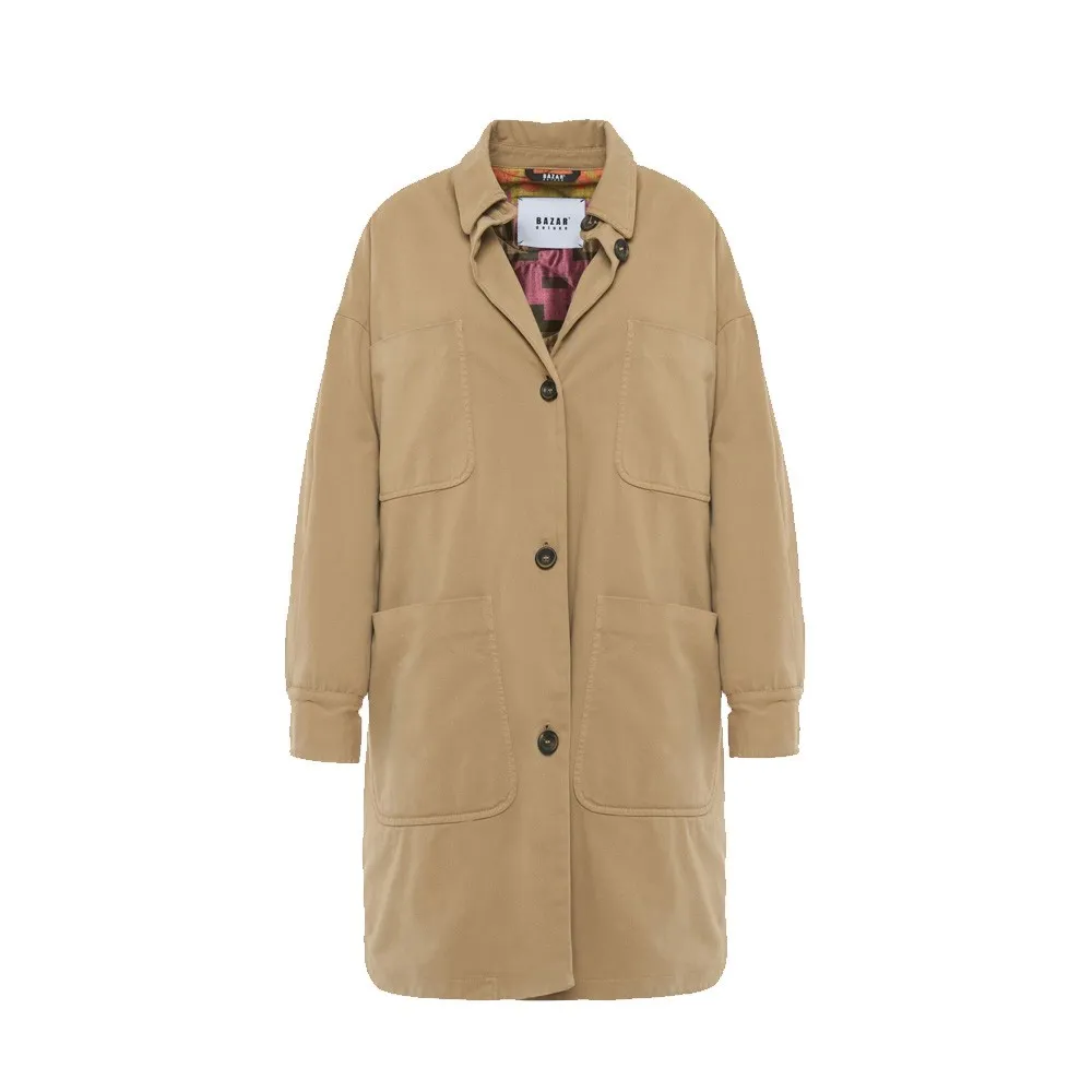 Parka Bazar Deluxe S9213894 Color Beige