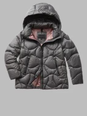 Parka de mujer Blauer corta oversize de mujer gris