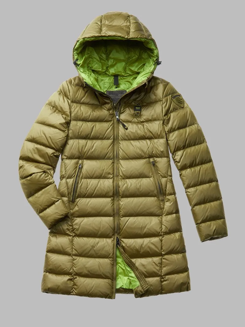 Parka de mujer Blauer plumon color verde