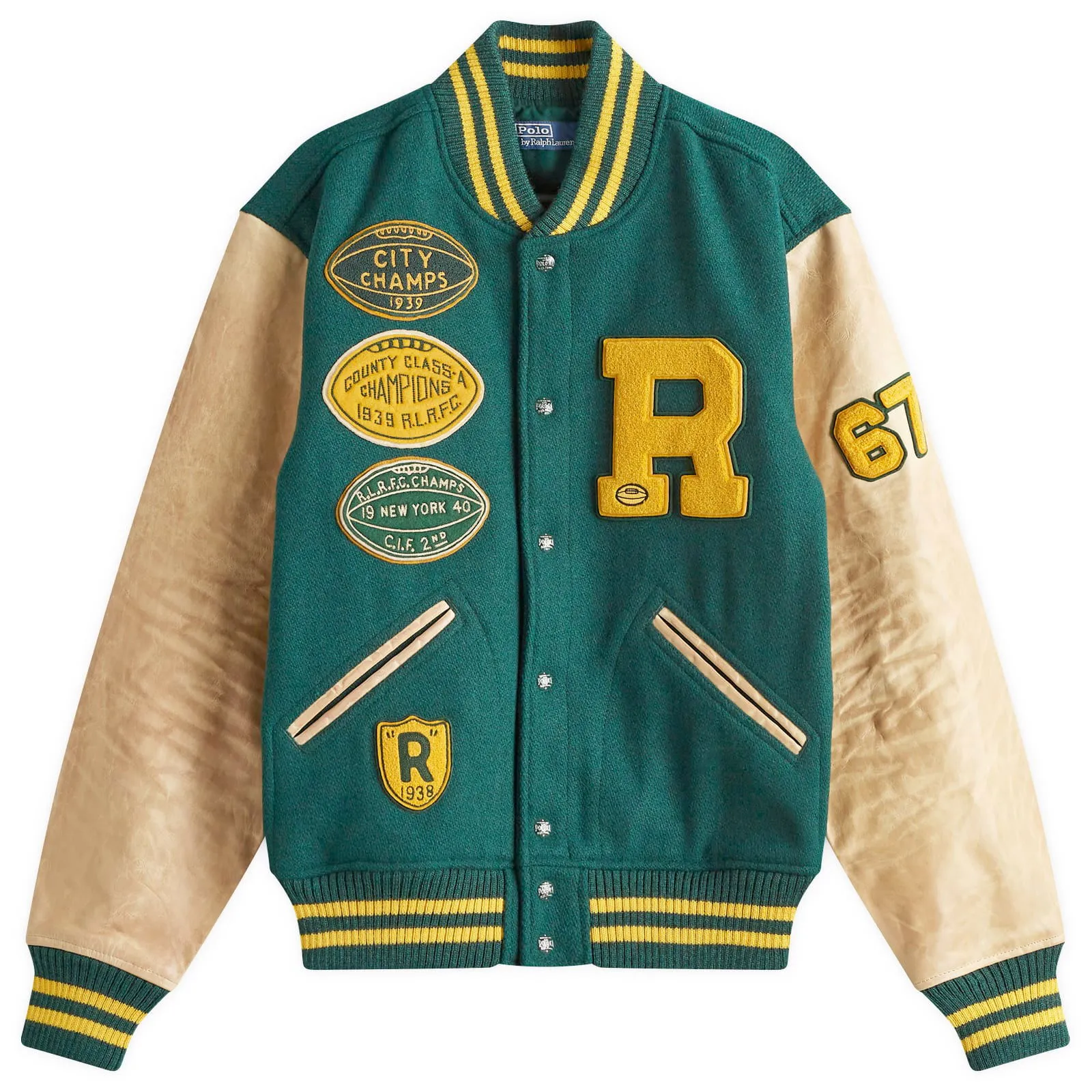 Polo by Ralph Lauren Lined Varsity Jacket