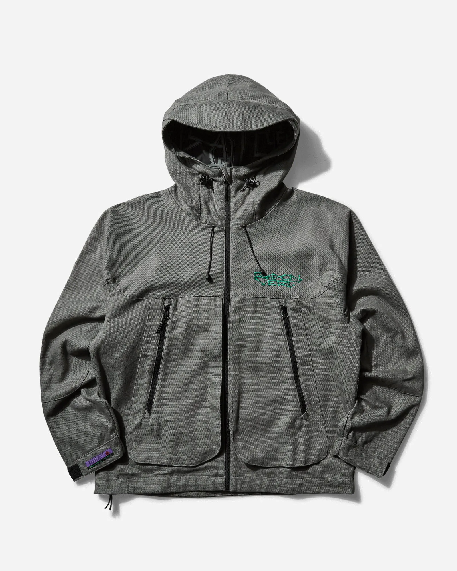 Rayon Vert Heavy Cotton Zip Jacket