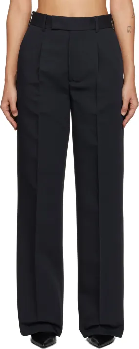 Róhe Relaxed Single Pleated Trousers