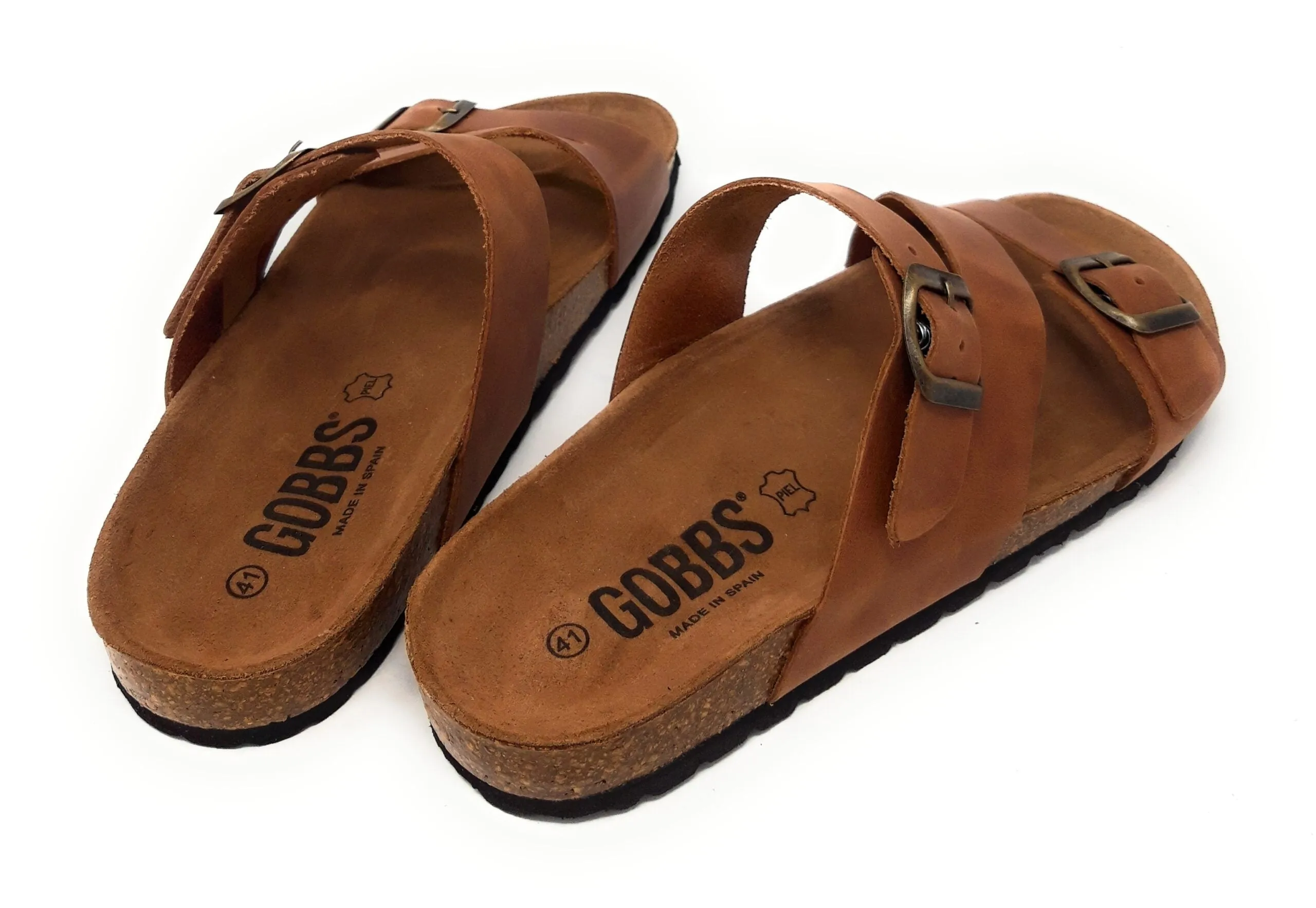 SANDALIAS GOBBS 520006 SPRINTER CUERO