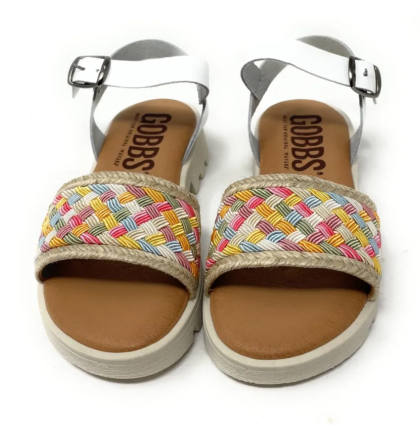 SANDALIAS GOBBS 9232 BLANCO