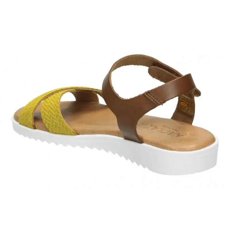 SANDALIAS KAOLA 1203 MOSTAZA/ABEDUL