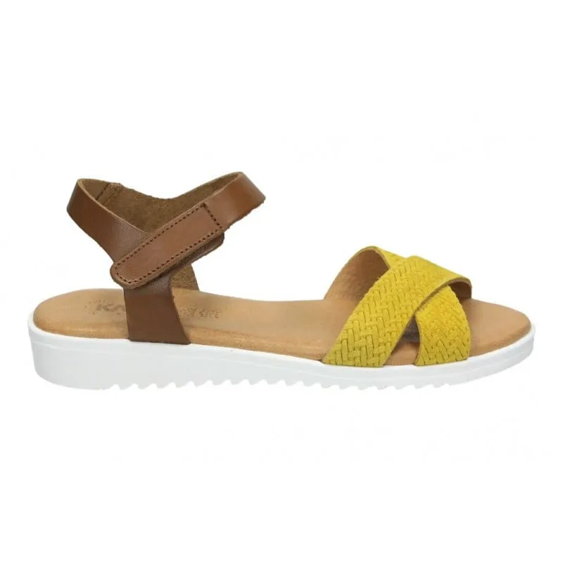 SANDALIAS KAOLA 1203 MOSTAZA/ABEDUL