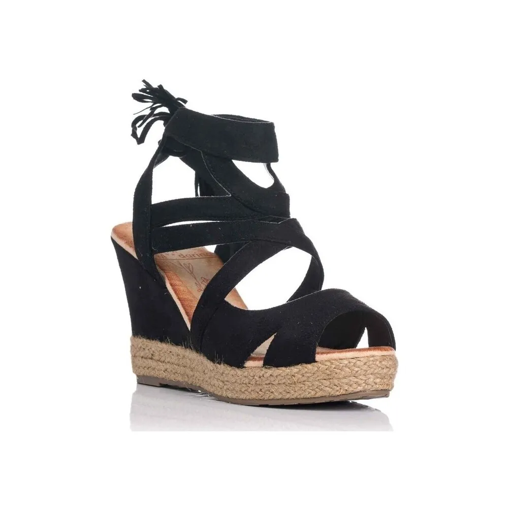 SANDALIAS MANDARINA 220DF NEGRO