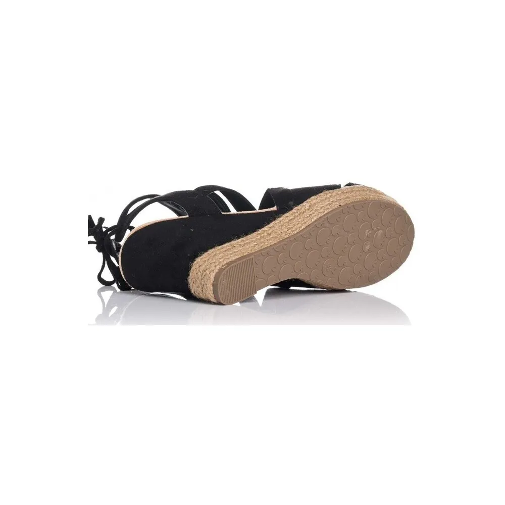 SANDALIAS MANDARINA 220DF NEGRO