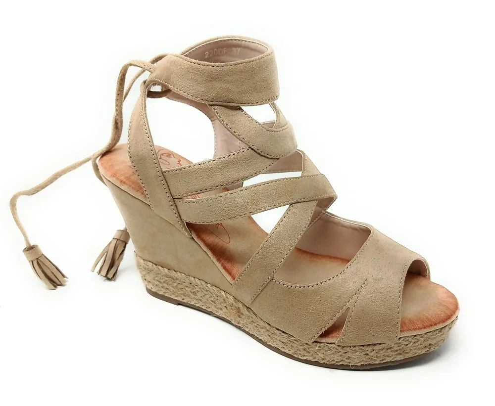 SANDALIAS MANDARINA 220DF TAUPE