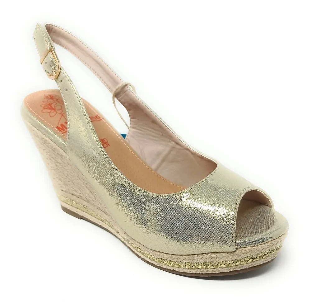 SANDALIAS MANDARINA 716 ORO