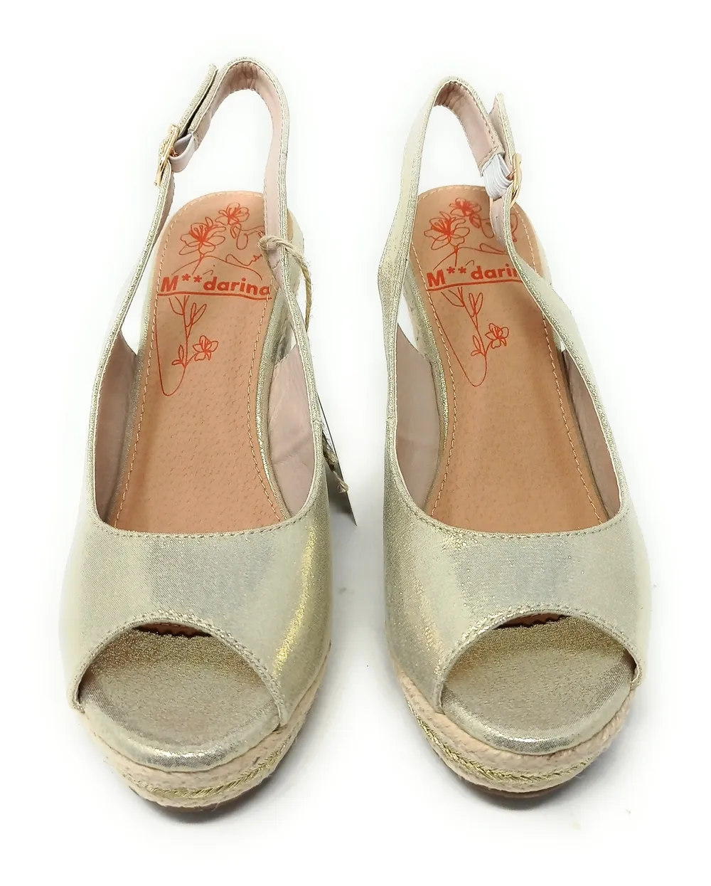 SANDALIAS MANDARINA 716 ORO