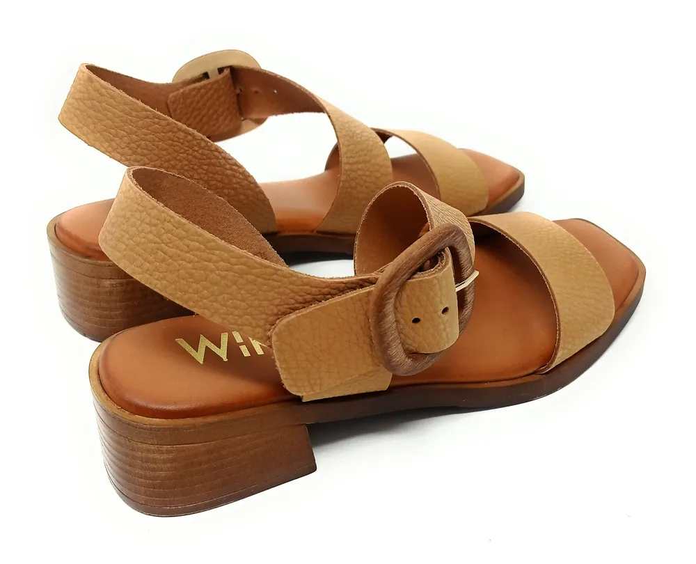 SANDALIAS  WIKERS K-130650 TABACO