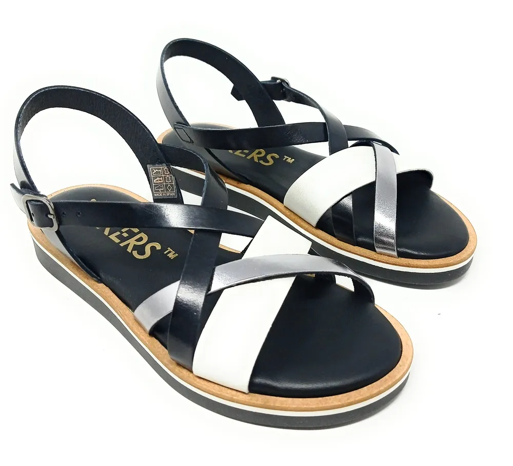 SANDALIAS WIKERS K-136639 NEGRO