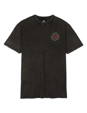 SANTA CRUZ All-Nighter - Black Acid Wash - Camiseta