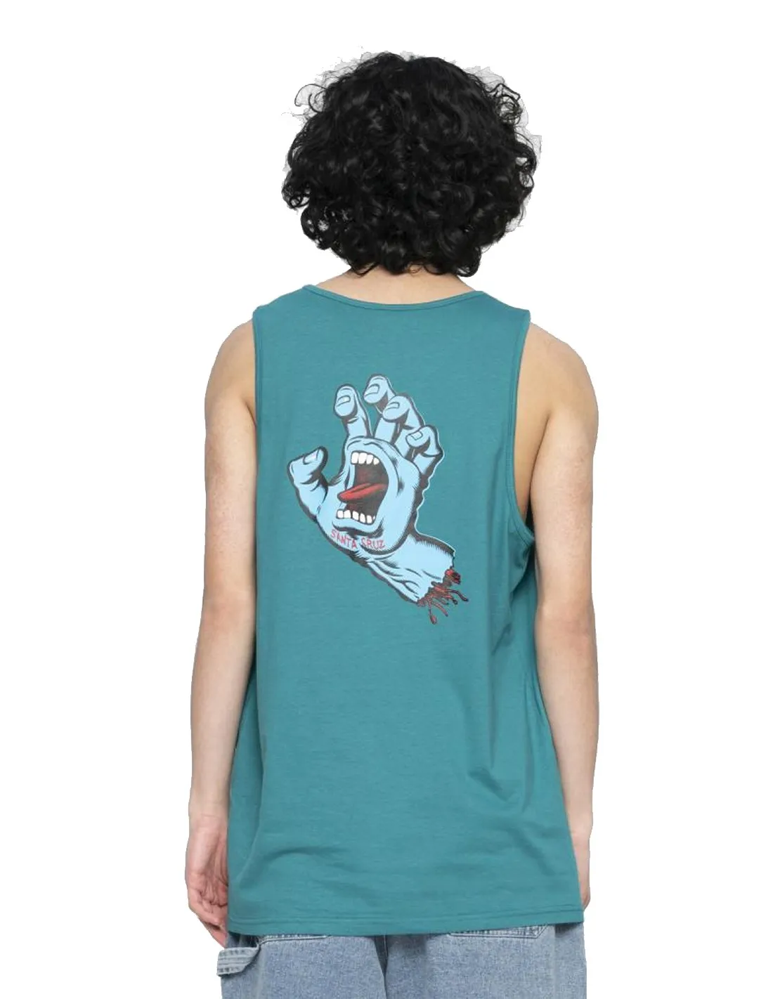 SANTA CRUZ Screaming Hand - Verdigris - Camiseta de tirantes