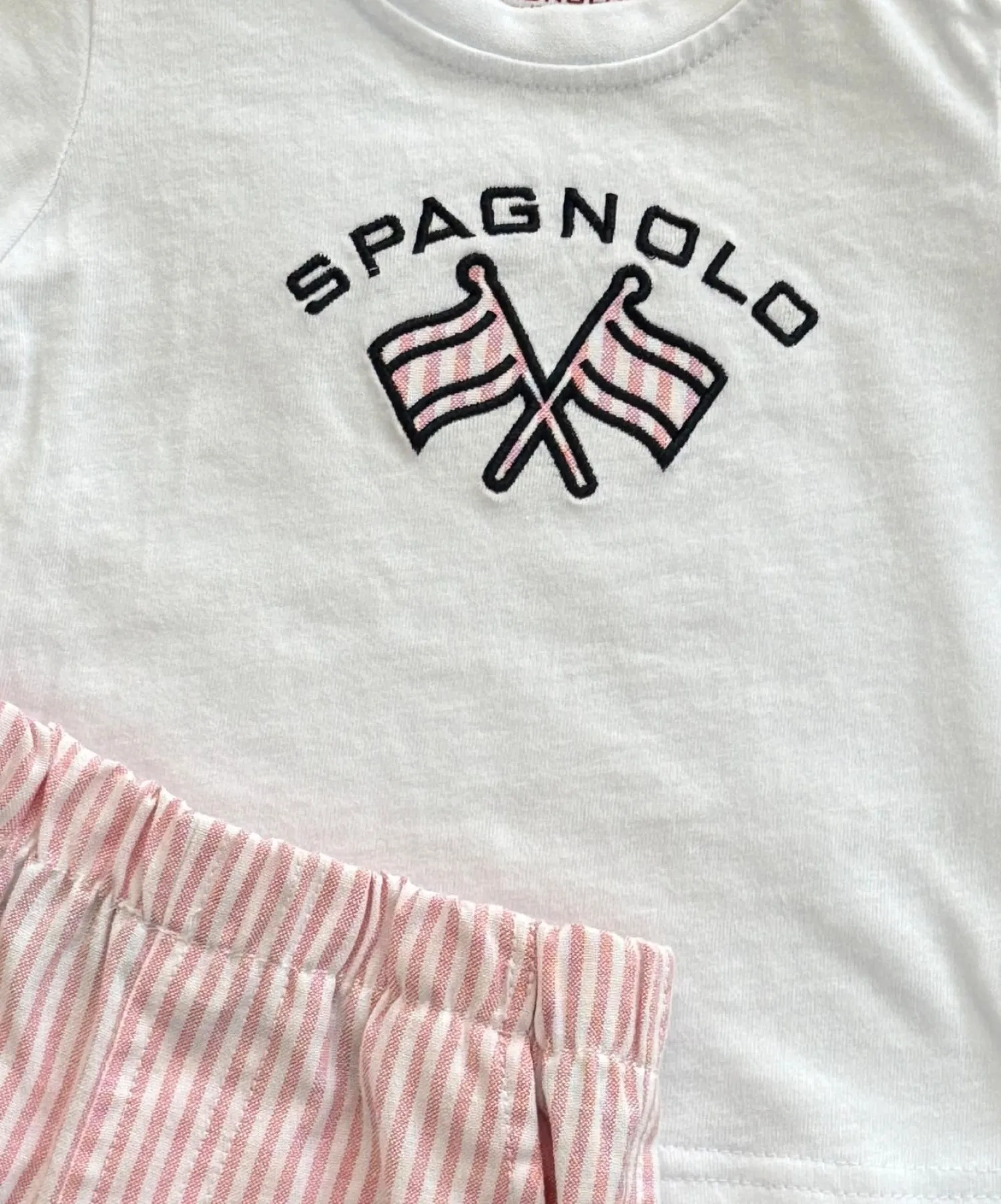 Spanish boy's set T-shirt and pants.