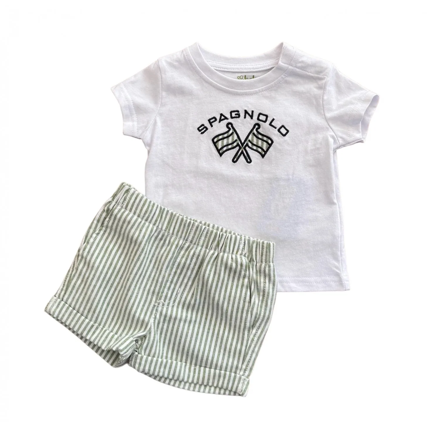 Spanish boy's set T-shirt and pants.