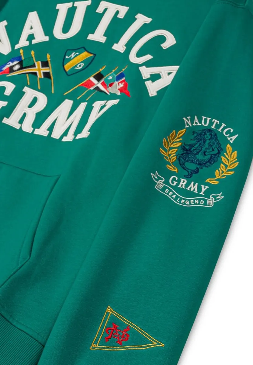 SUDADERA GRIMEY MIGHTY HARMONIST NAUTICA X GRMY - GREEN | SS24