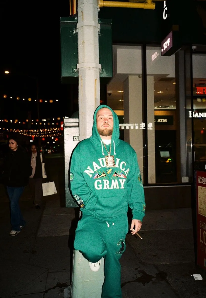 SUDADERA GRIMEY MIGHTY HARMONIST NAUTICA X GRMY - GREEN | SS24