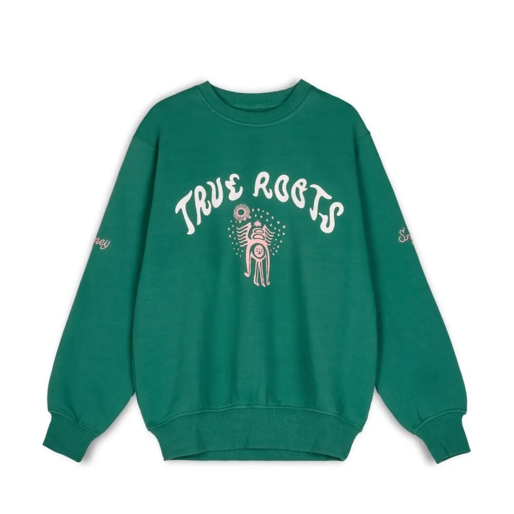 Sudadera Grimey "SNIPES X GRIMEY TRUE ROOTS" Crewneck - Green | Fall 22