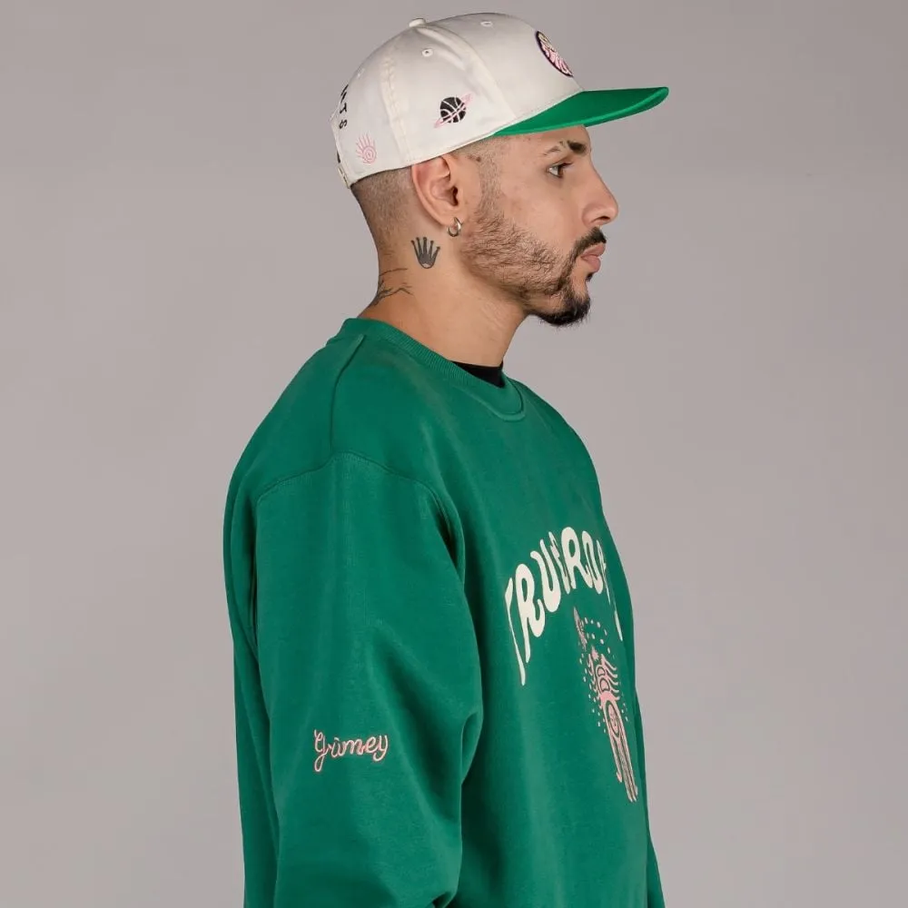 Sudadera Grimey "SNIPES X GRIMEY TRUE ROOTS" Crewneck - Green | Fall 22