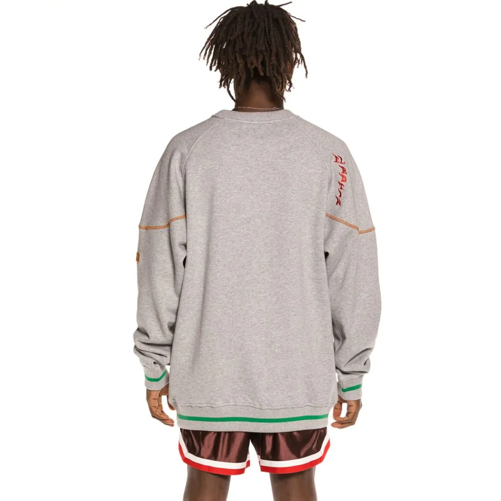 Sudadera Grimey "The Loot / El botín" Crewneck - Sport Grey | Spring 21