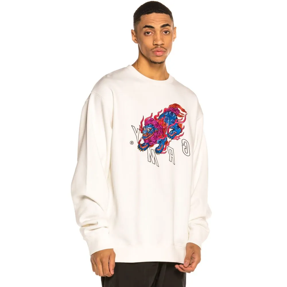 Sudadera Grimey Urmah Dojo Crewneck SS20 White