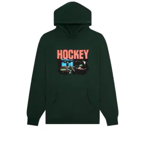 Sudadera Hockey Raw Milk Hood Forest Green Hockey