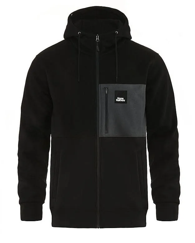 sudadera Horsefeathers Vick Zip - Black - men´s