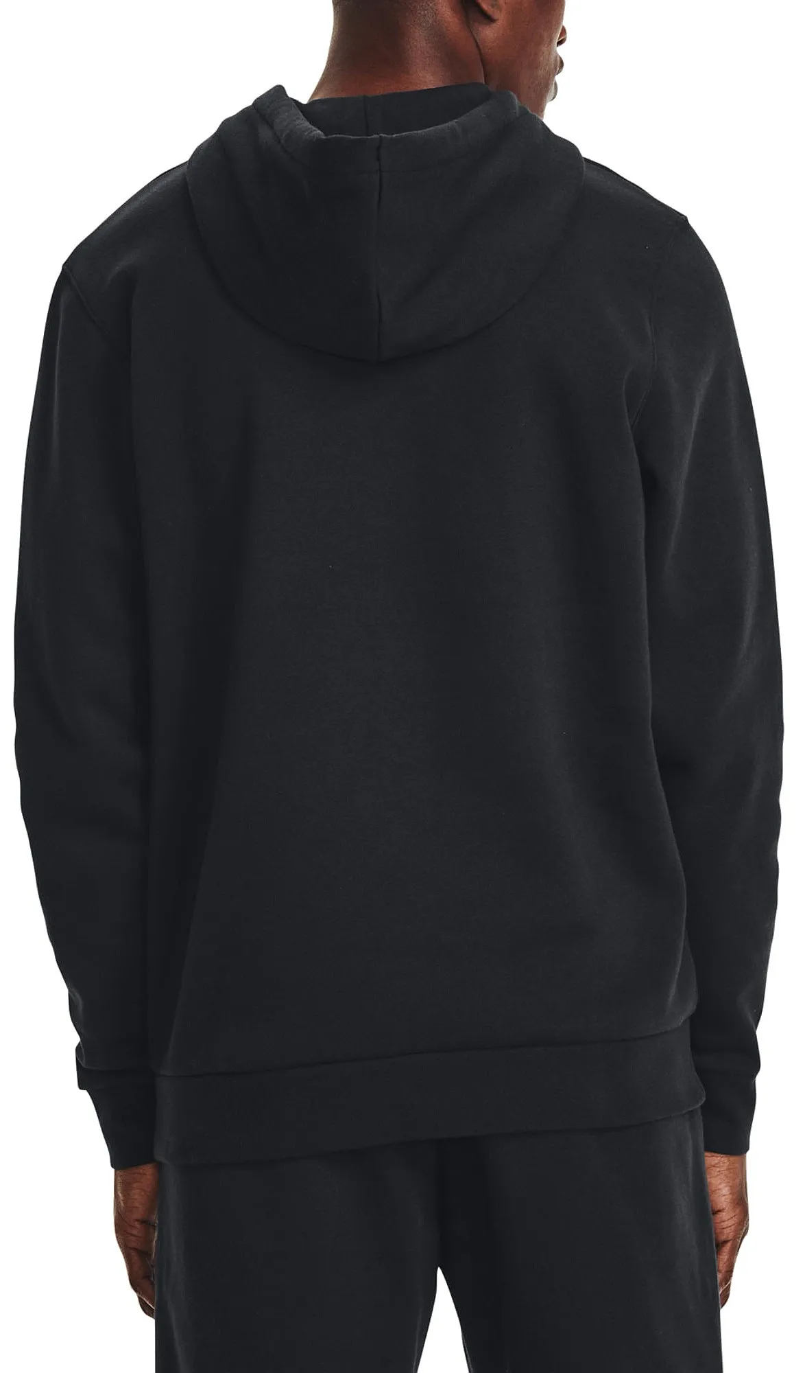 sudadera Under Armour Essential Fleece - 001/Black/White - men´s