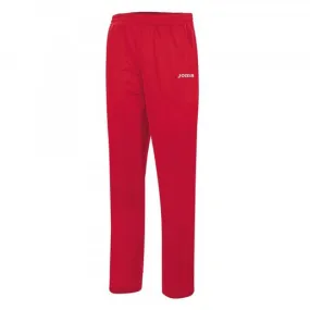 Team Basic Polyfleece Women Red Long Pants