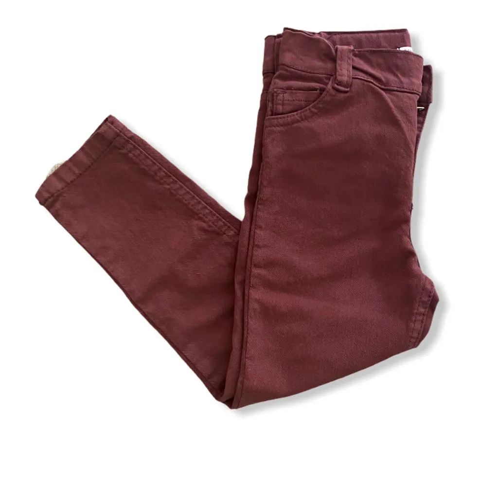 Tile canvas skinny pants from Eve Children.