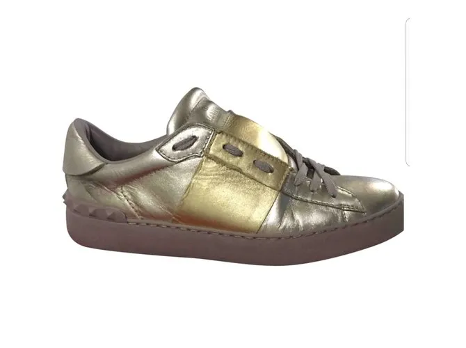 Valentino zapatillas Dorado 