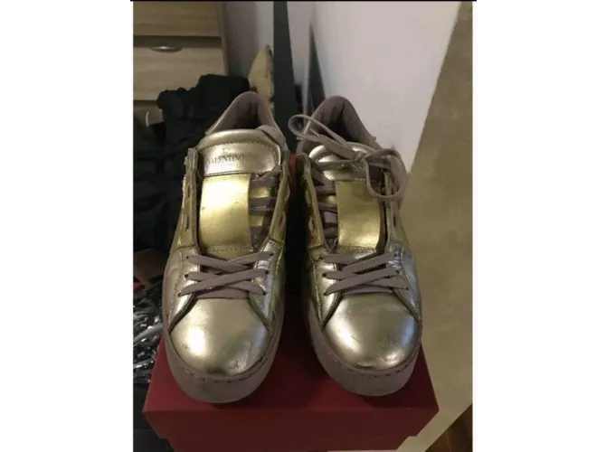 Valentino zapatillas Dorado 