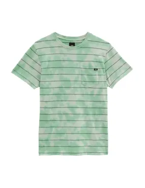 VANS Checkerstripe II - Verde Celadón/ Tie Dye - Camiseta