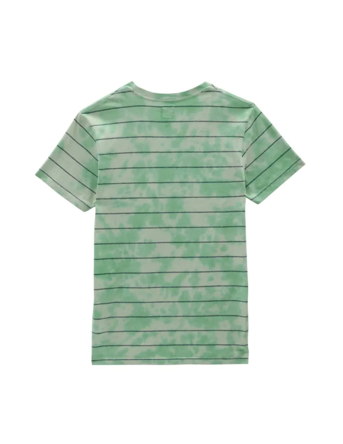 VANS Checkerstripe II - Verde Celadón/ Tie Dye - Camiseta