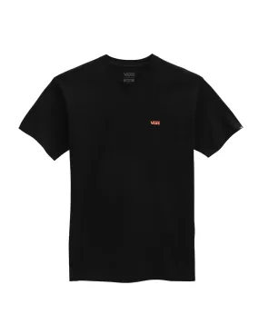 VANS Logo Pecho Izquierdo - Negro/Naranja - Camiseta