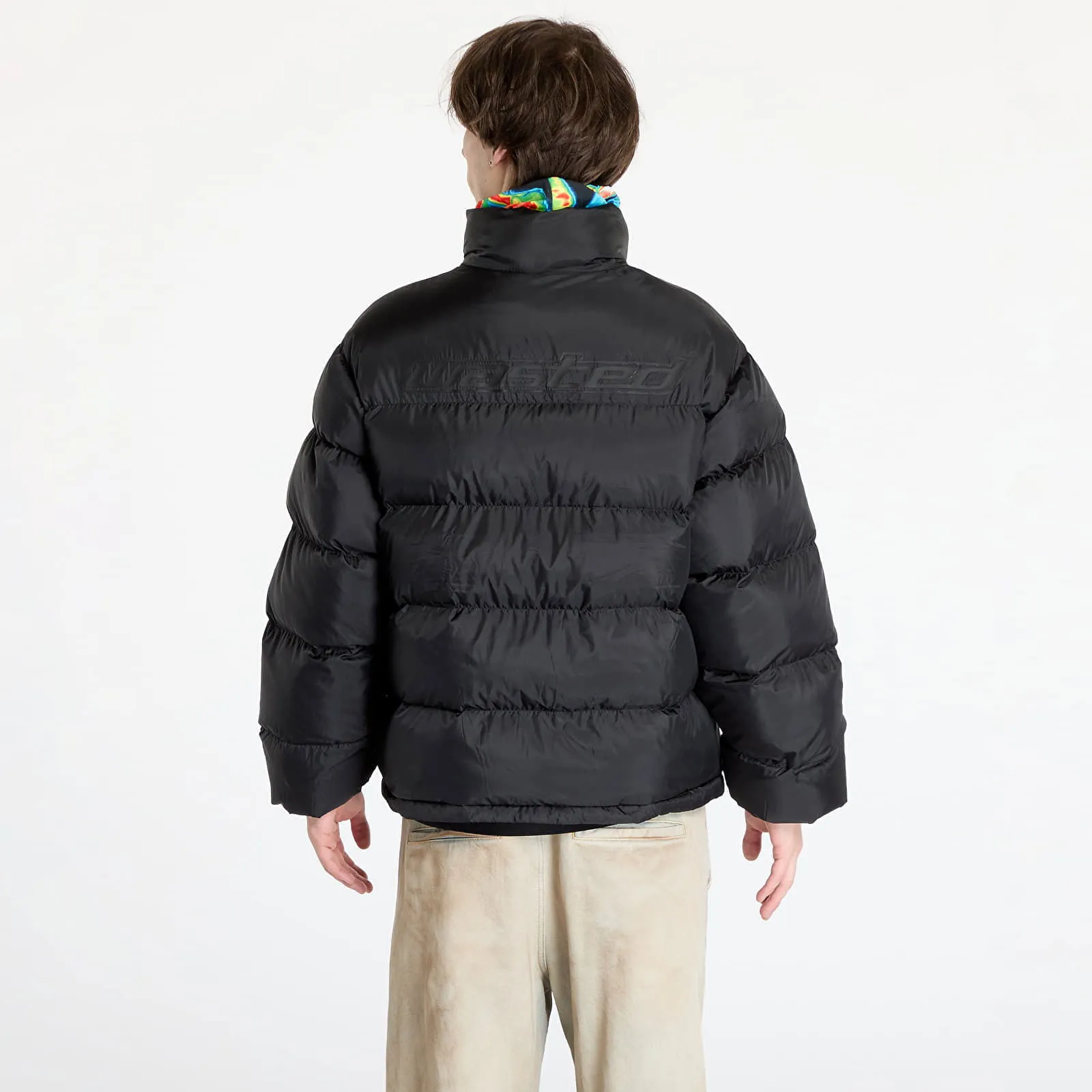 Wasted Paris Fusion Puffer Jacket Black