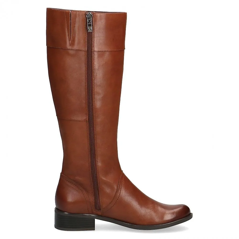 Women's Caprice 25511 41 303 | Cognac Nappa Leather | Women's Long Leg Boots