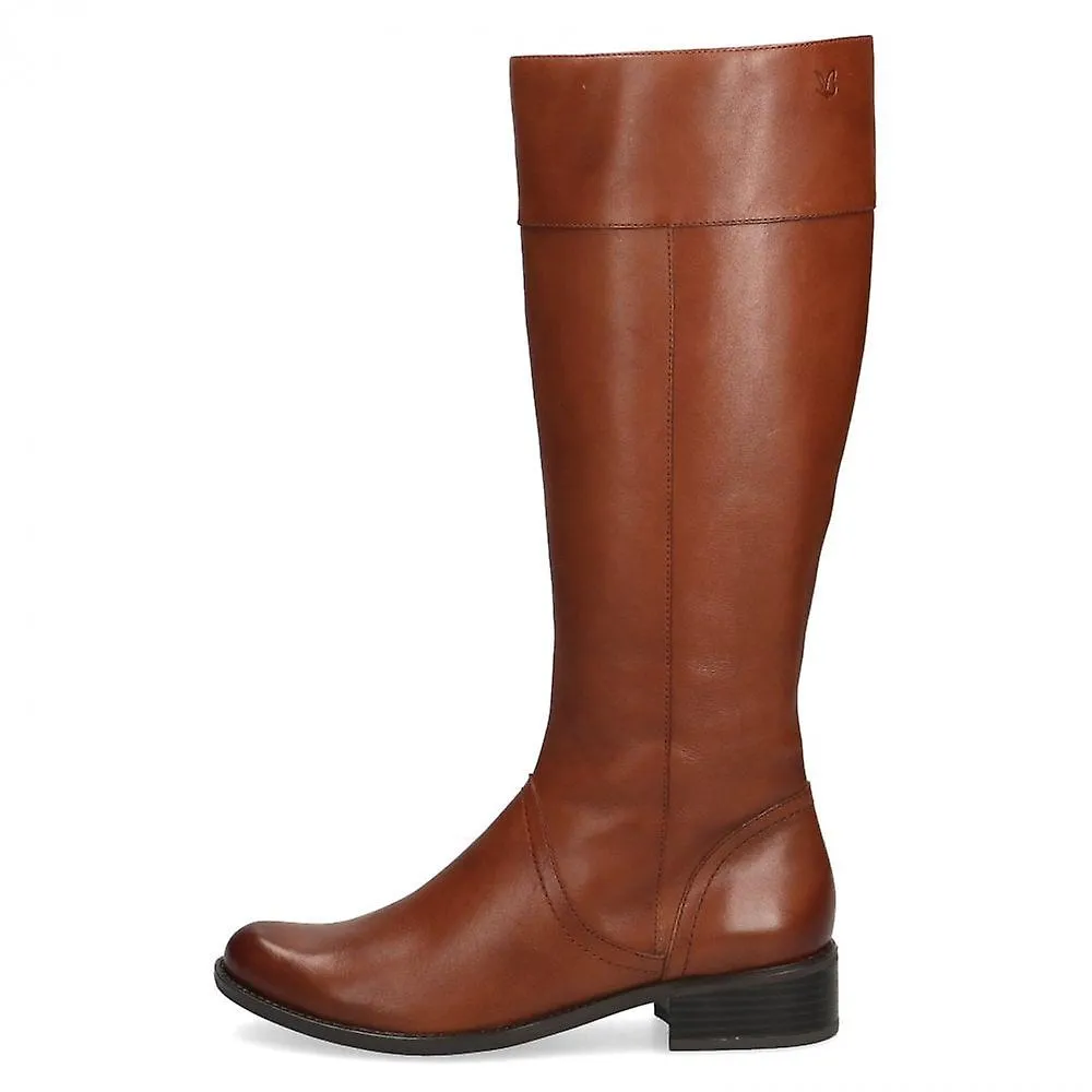 Women's Caprice 25511 41 303 | Cognac Nappa Leather | Women's Long Leg Boots