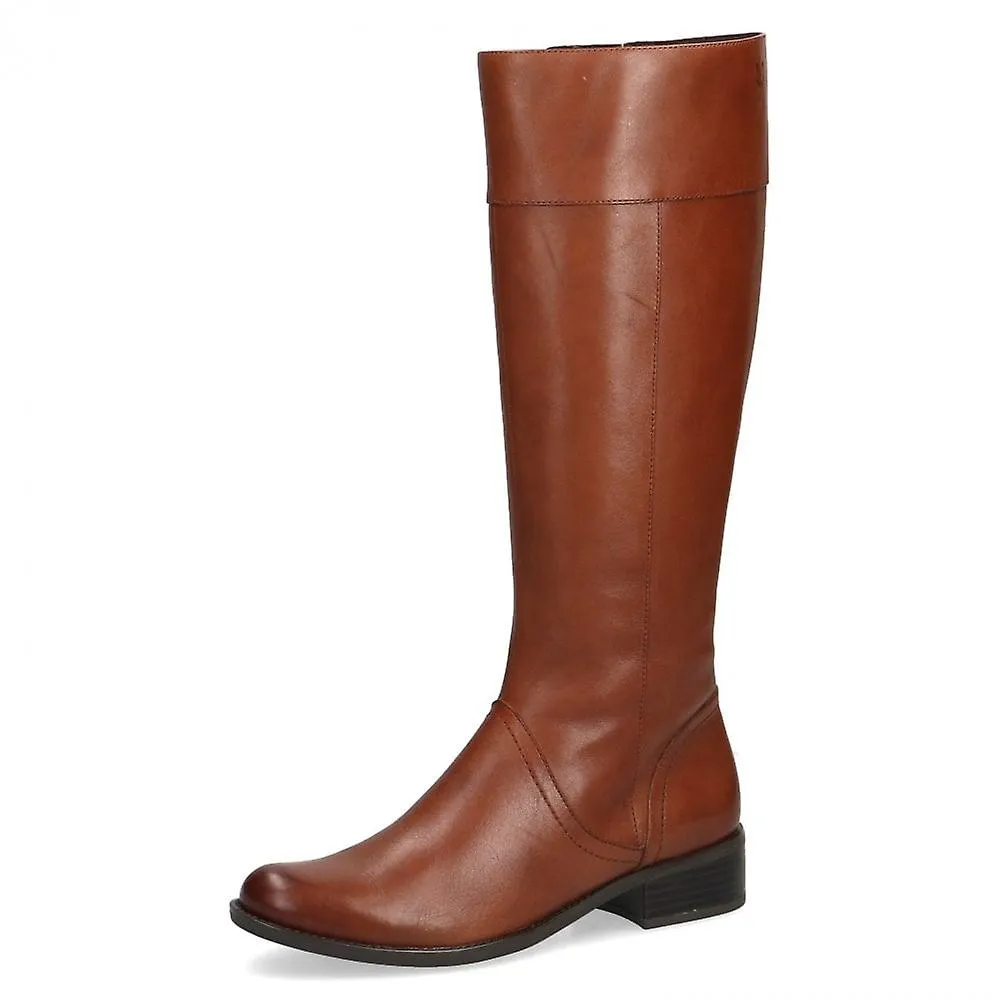 Women's Caprice 25511 41 303 | Cognac Nappa Leather | Women's Long Leg Boots