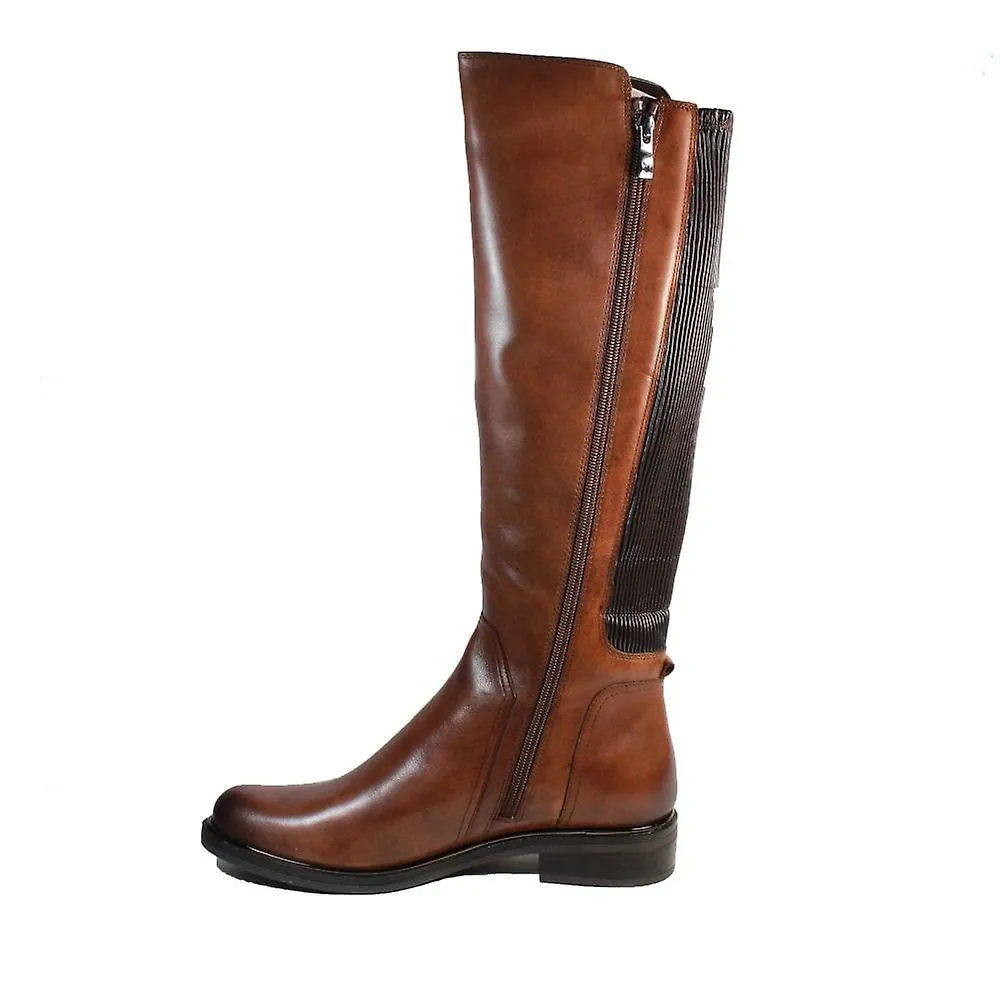 Women's Caprice 25513 41 313 | Cognac Combi | Womens Long Leg Boots