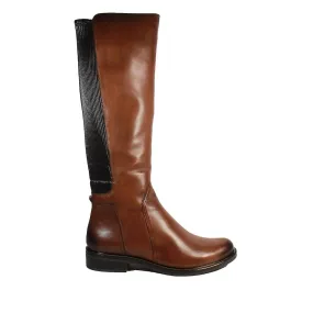 Women's Caprice 25513 41 313 | Cognac Combi | Womens Long Leg Boots