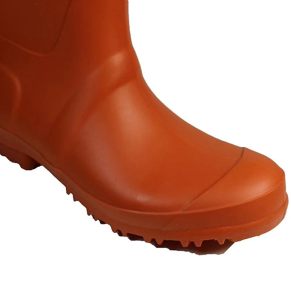 Women's Cotswold Sandringham | Pumpkin Orange Rubber | Womens Wellington Boots